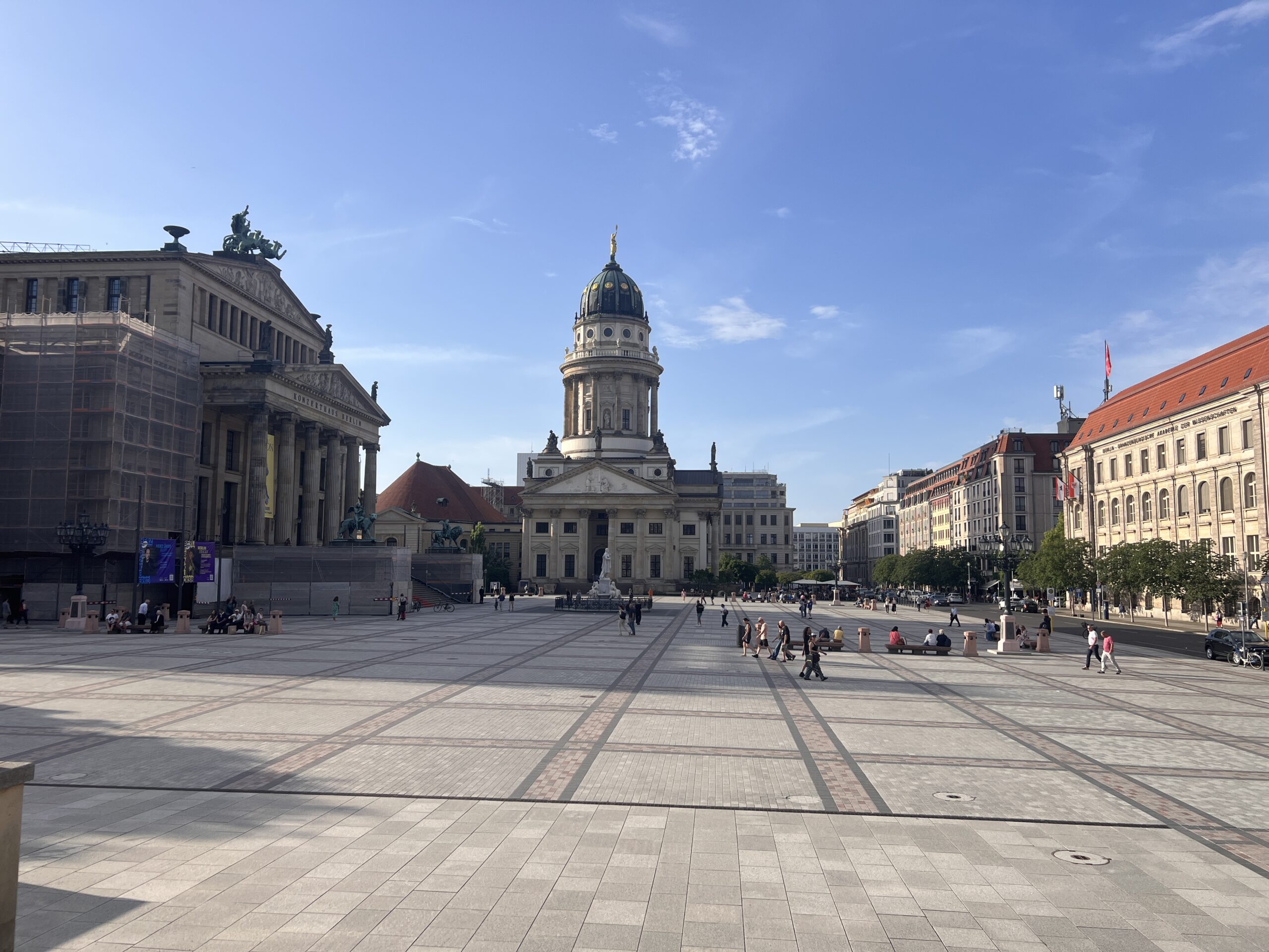Historic building in Berlin Mitte. Outdoor escape game
